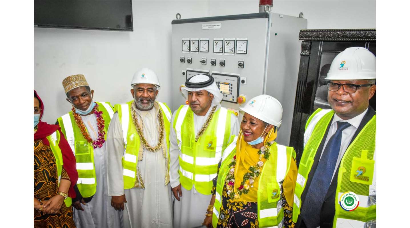 ADFD Inaugurated Energy Project in the Comoros