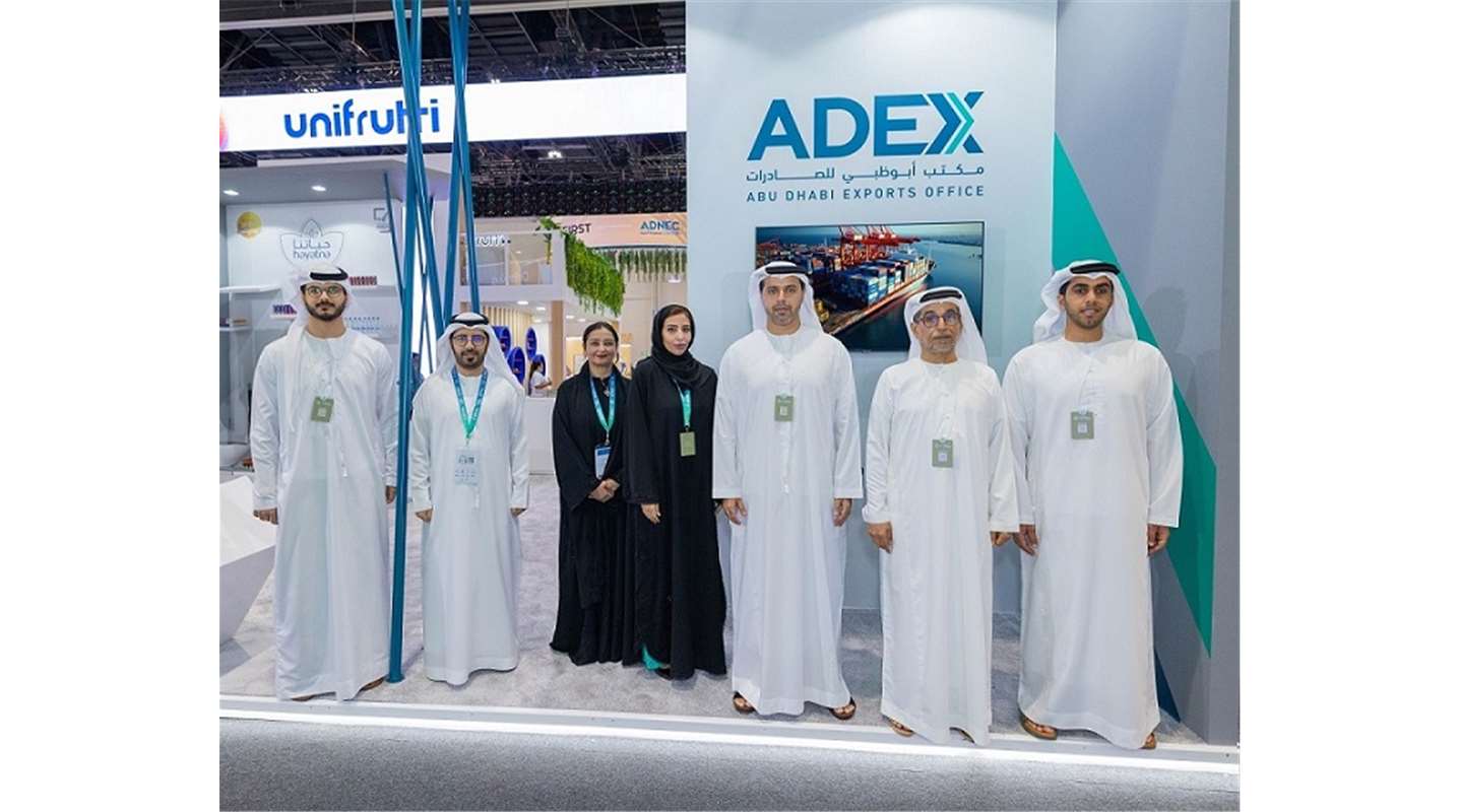 مكتب أبوظبي للصادرات يقوم بدور محوري في تحقيق استدامة الإمدادات الغذائية محلياً وعالمياً
